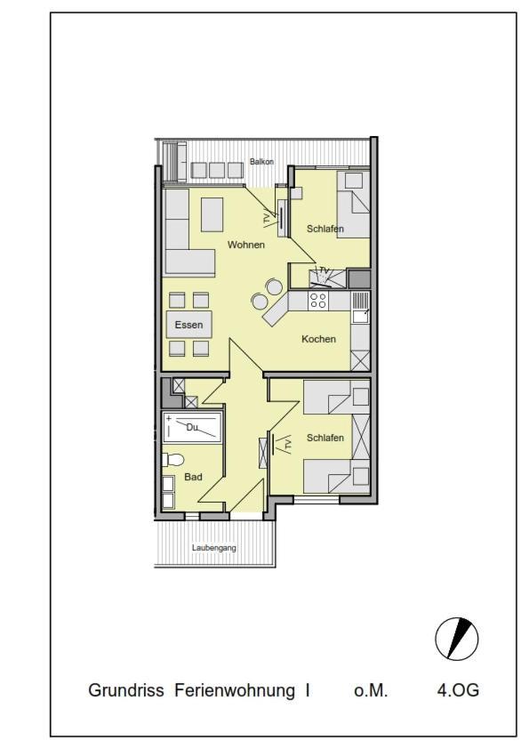Haus Weitblick Ole Apartment Flensburg Bagian luar foto